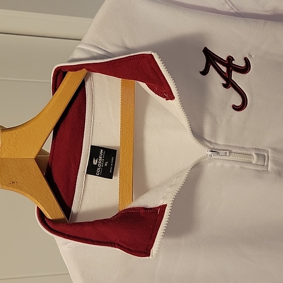 Colosseum 1/4 zip alabama sweatshirt - Picture 2 of 6